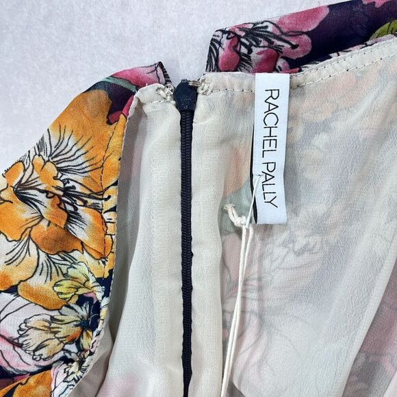 Rachel Pally Dress Women 1X Floral Maxi Flowy Garden Party Coquette Boho NEW - Picture 3 of 15